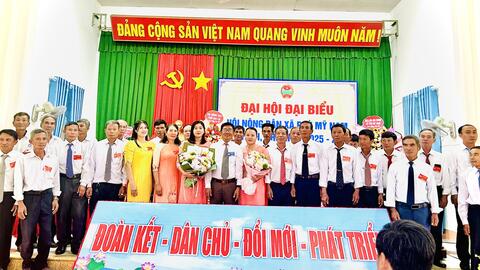 Đại hội Hội Nông dân xã Phù Mỹ Nam lần thứ I, nhiệm kỳ 2025 - 2030